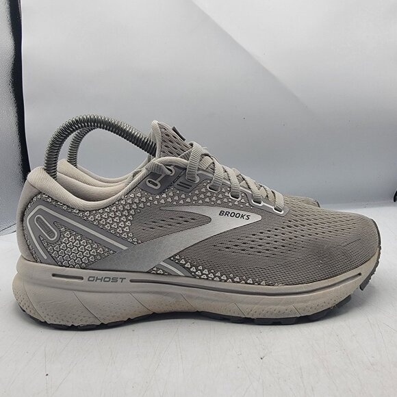 Brooks Ghost 14 Womens 7.5 Gray Athletic Running Shoes Sneakers 1203561B089 - Picture 13 of 13